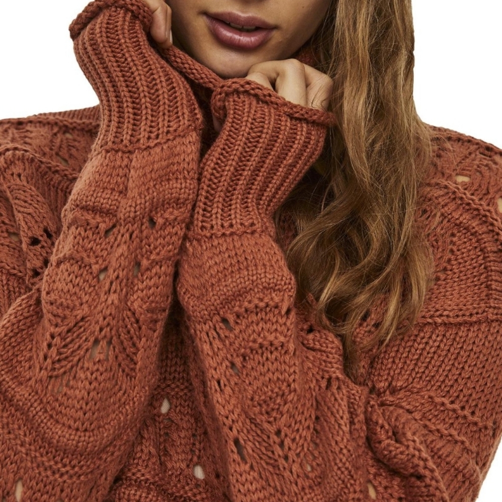 NWT VERO MODA | High Neck Knit Sweater - Picture 4 of 4